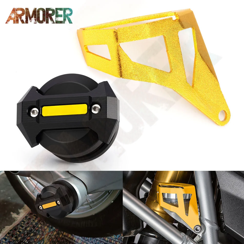 

Колеса мотоцикла, аварийные накладки, рама, направляющая и задняя крышка резервуара для жидкости, защитные детали для BMW R1250GS Adventure HP R1250GS