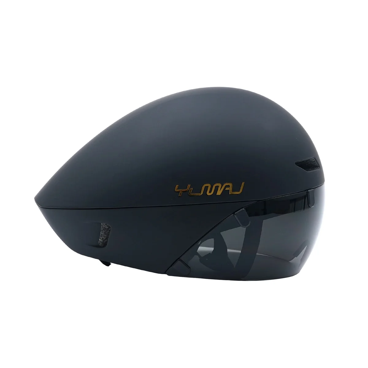 YUMAJ TT Bicycle Helmet Popular Aerodynamic Streamline Triathlon Special Cycling Helmet Panoramic Surround Magnetic Goggles