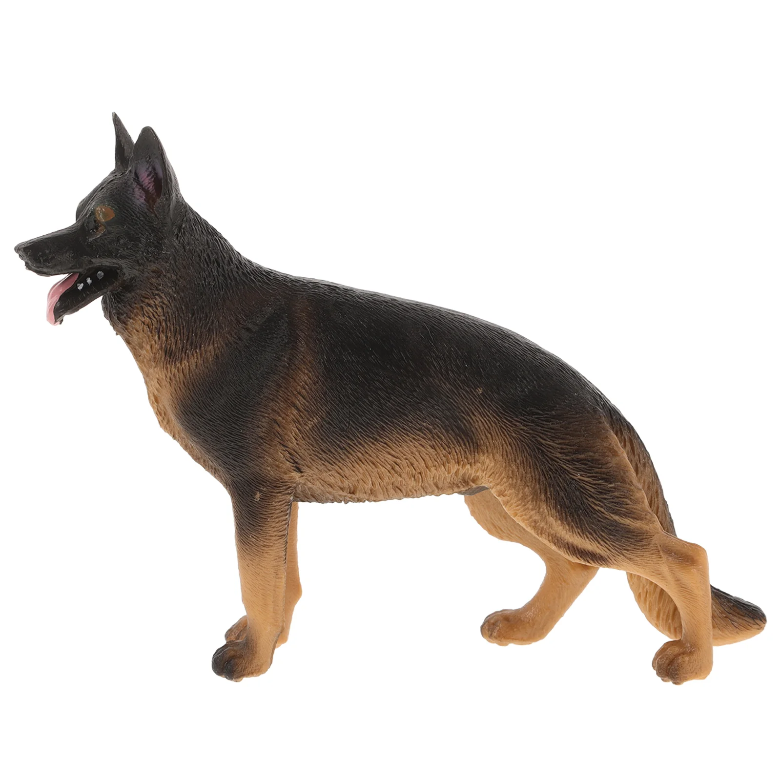 

Children Model Dog Realistic Action Figures Sculpture German Shepherd Figurine Plastic