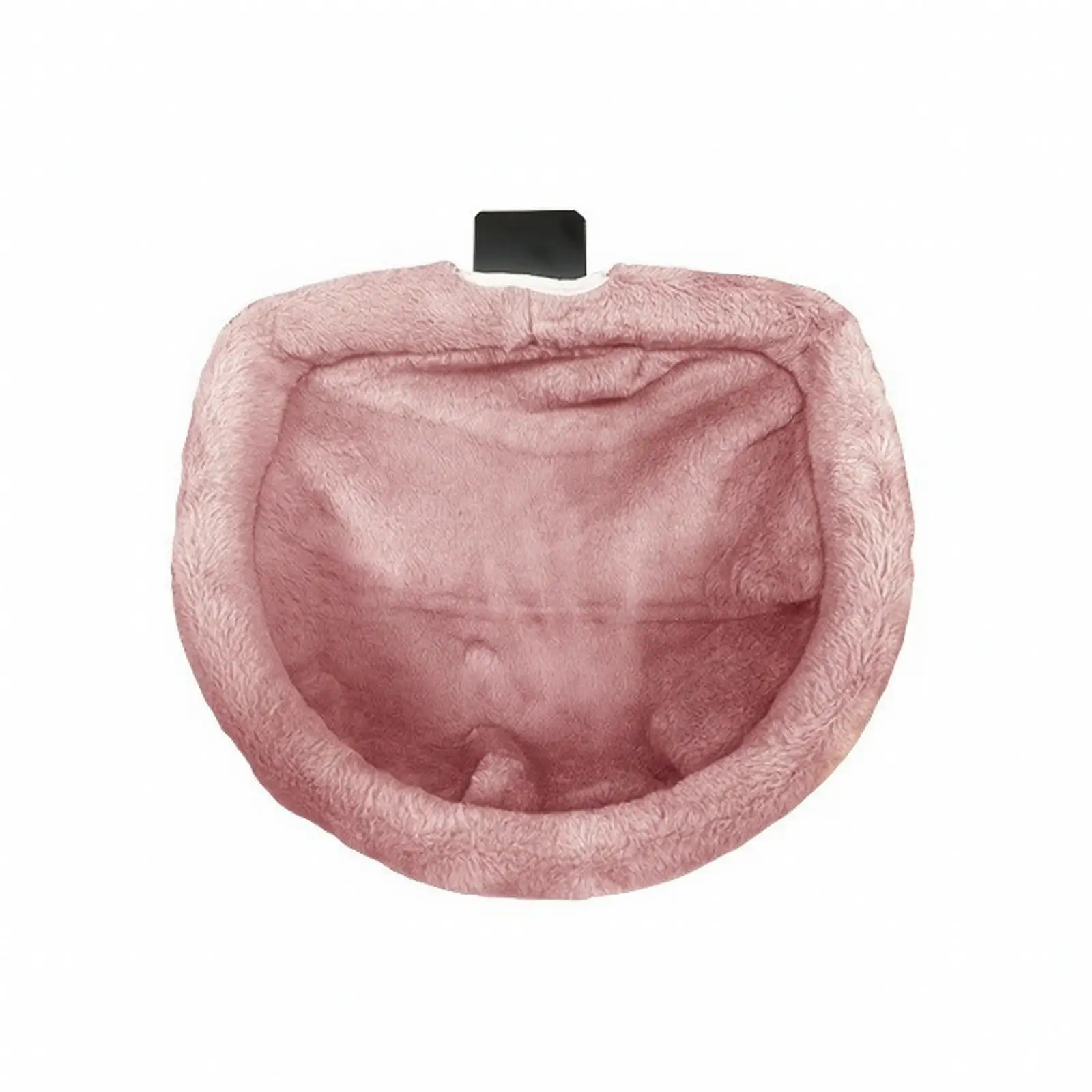 Semicircular Desk Clamp Cat Bed Elevated Desk Mounted Cat Bed Breathable for Indoor Cats, Home Office, Napping, Window Watching