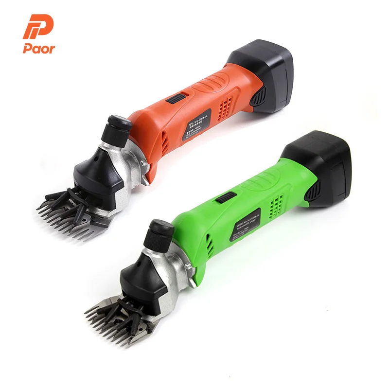 Electric Goat Wool Shearing Machine Animal Cordless Sheep Shear Clippers Goat Hair Trimmer Cutting Wool Shear