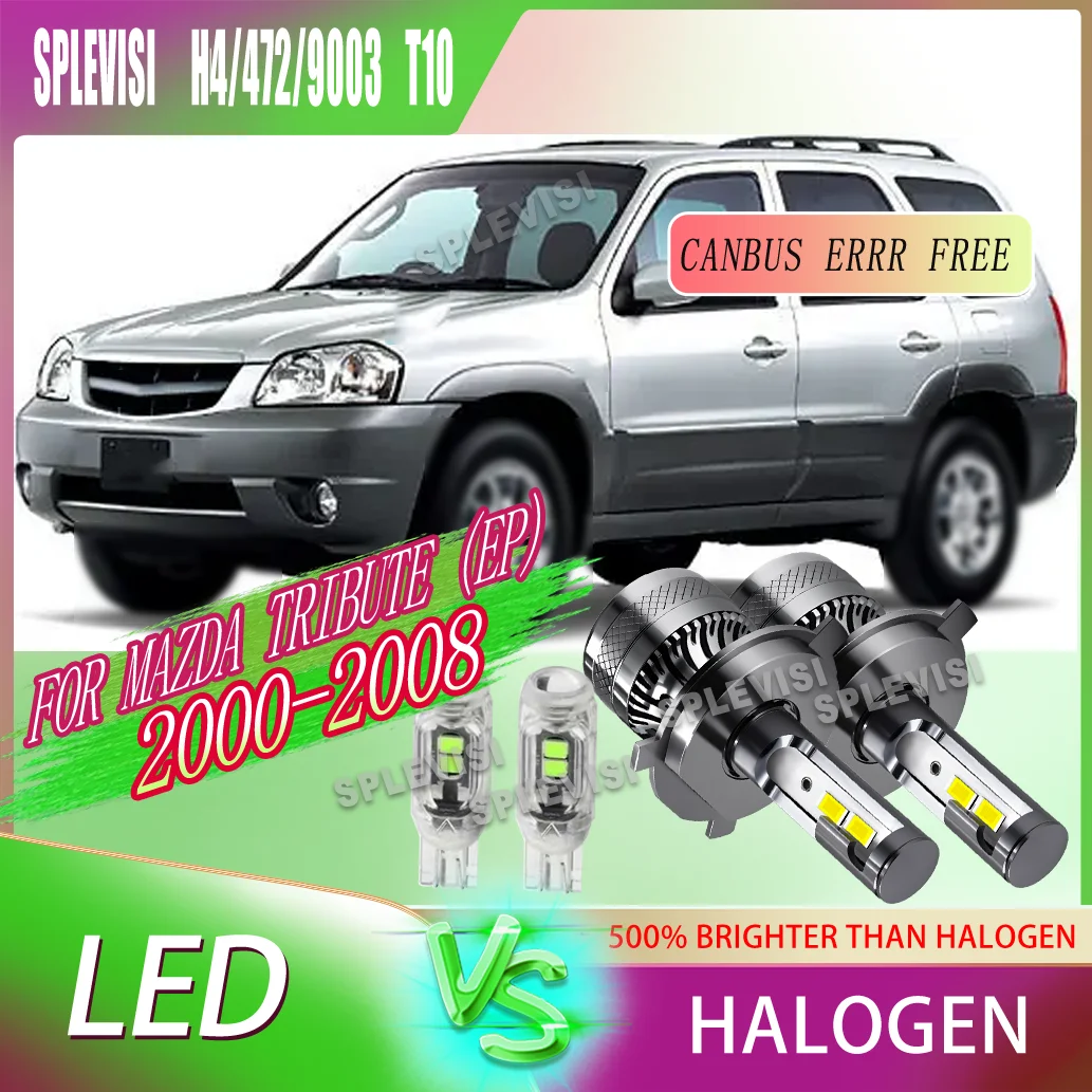 

IP68 LED Bulb ideal for all-season and all-weather driving new upgrade For Mazda Tribute (EP) 2000 2001 200 2003 2004 2005-2008