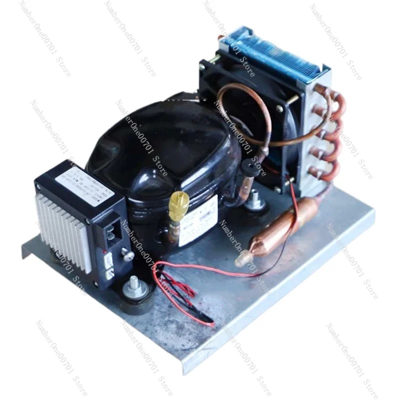 

BD15HC DC compressor condensing unit micro refrigerator air-cooled refrigeration unit 12V24V