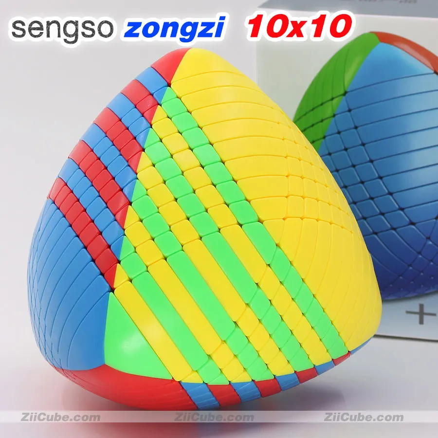 Magic Cube Sengso 7x7x7 Mastermorphix Zongzi 7x7 8x8 9x9 10x10 Stickerless 4 Faces Strange Shape Cubing Players Puzzle Super 큐브