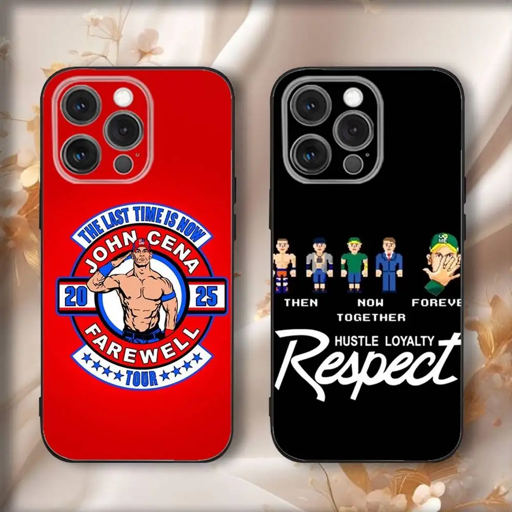 

Wrestler J-John Cenas Phone Case For iPhone 17,16,15,14,13,12,11,Pro,Max,Plus,Air,X,XS,XR,SE,8,7,Mini,Soft Black Funda