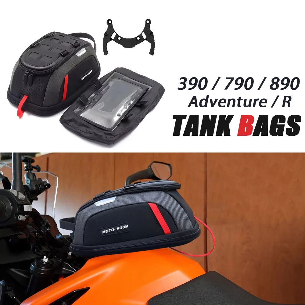 

790 ADV 890 Adventure R Quick Release Micro Tank Bag Motorcycle Large Capacity Tank BAGs For 390 Adventure