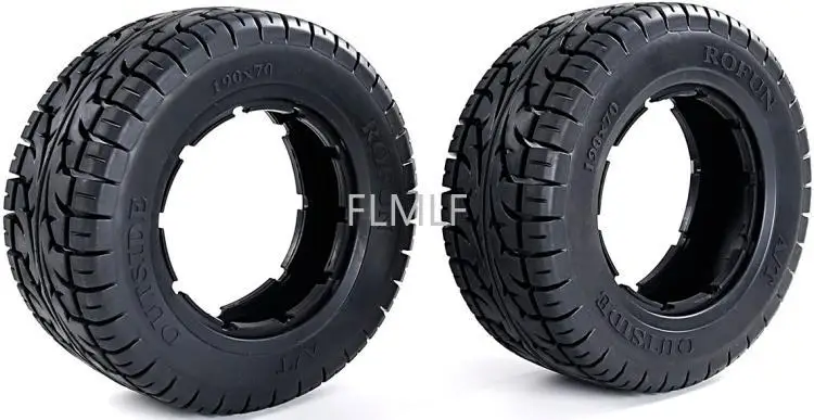 Rc Car All-terrain Tire Skin Kit Fit for 1/5 Losi 5ive-t Rofun Rovan LT King Motor X2 SLT V5 5S Truck Parts