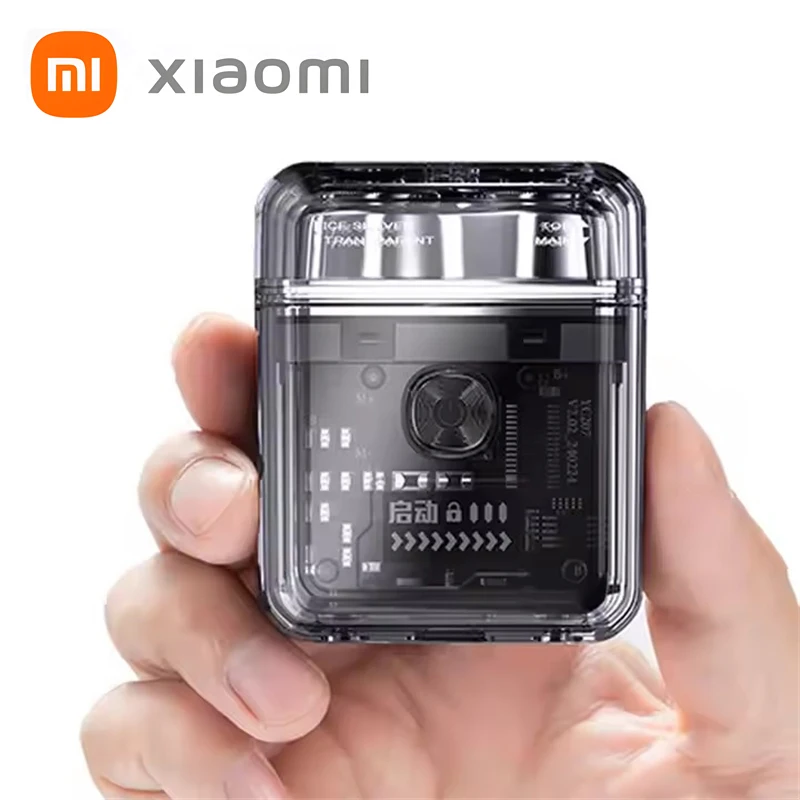 Xiaomi Komingdon Mini Afeitadora eléctrica portátil de viaje recortadora Facial afeitadora impermeable recargable pequeña máquina de afeitar