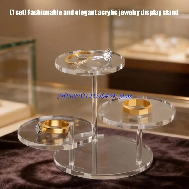 E21F Transparent Jewelry Stand For Professional Or Home Use