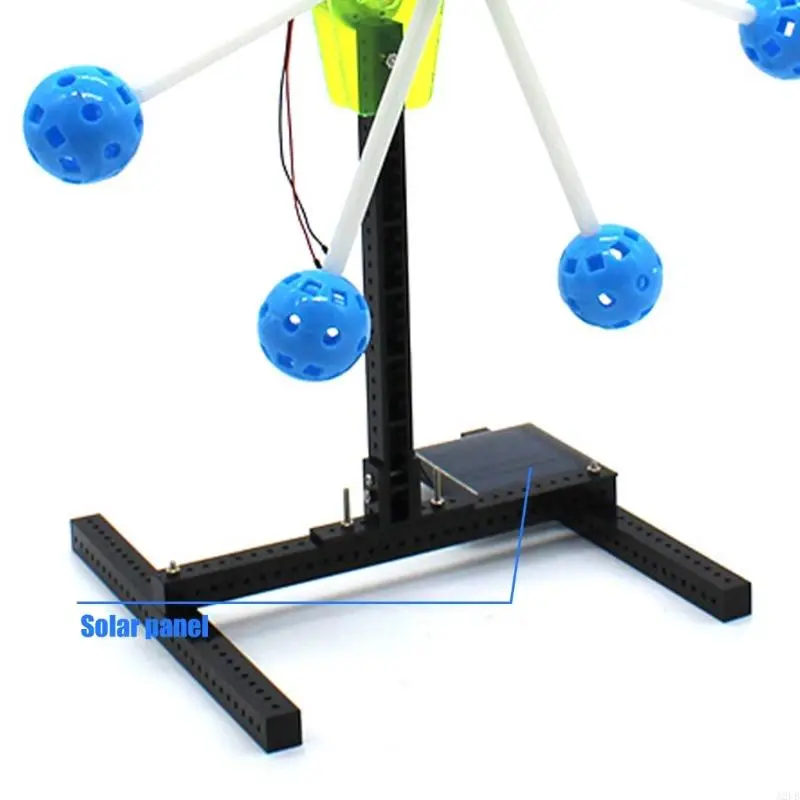 الطاقة الشمسية دُولابٌ دَوّار مجموعة مشروع العلوم لعبة للأطفال التعليمية الميكانيكية الحرفية مشروع نشاط لعبة A2UB