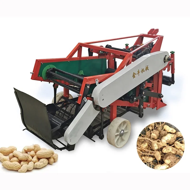 2024 Peanut combine harvester Groundnut Harvesting Machine peanut harvester