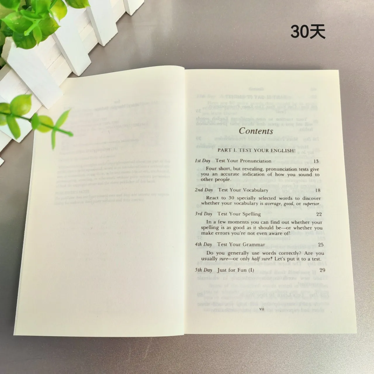 ثلاثين أيام لتحسين الطبعة الإنجليزية الإنجليزية: دليل لغة يجب اقتناؤه للطباعة الواضحة على ورق عالي الجودة