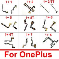 Volume Power Flex Cable For OnePlus 1+ X 1 2 3 3T 5 5T 6 6T 7 Side Power Volume Button On Off Side Keys Ribbon with Adhesive