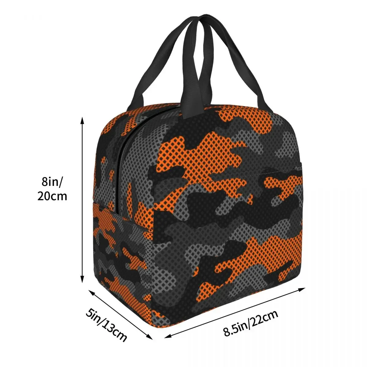 Lunch Bag for Women Kids Camouflage Thermal Cooler Waterproof Picnic School Oxford Lunch Box Food Bag