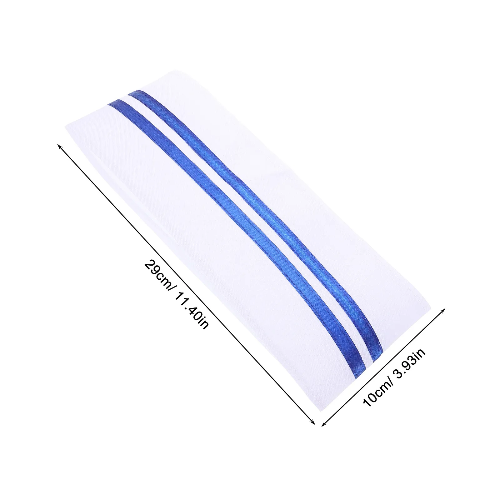 Chef Work Hat Blue Trim Unisex Kitchen Cap Cooking Baking Food Service Baker Hat Chef Caps for Men Cooking Supplies