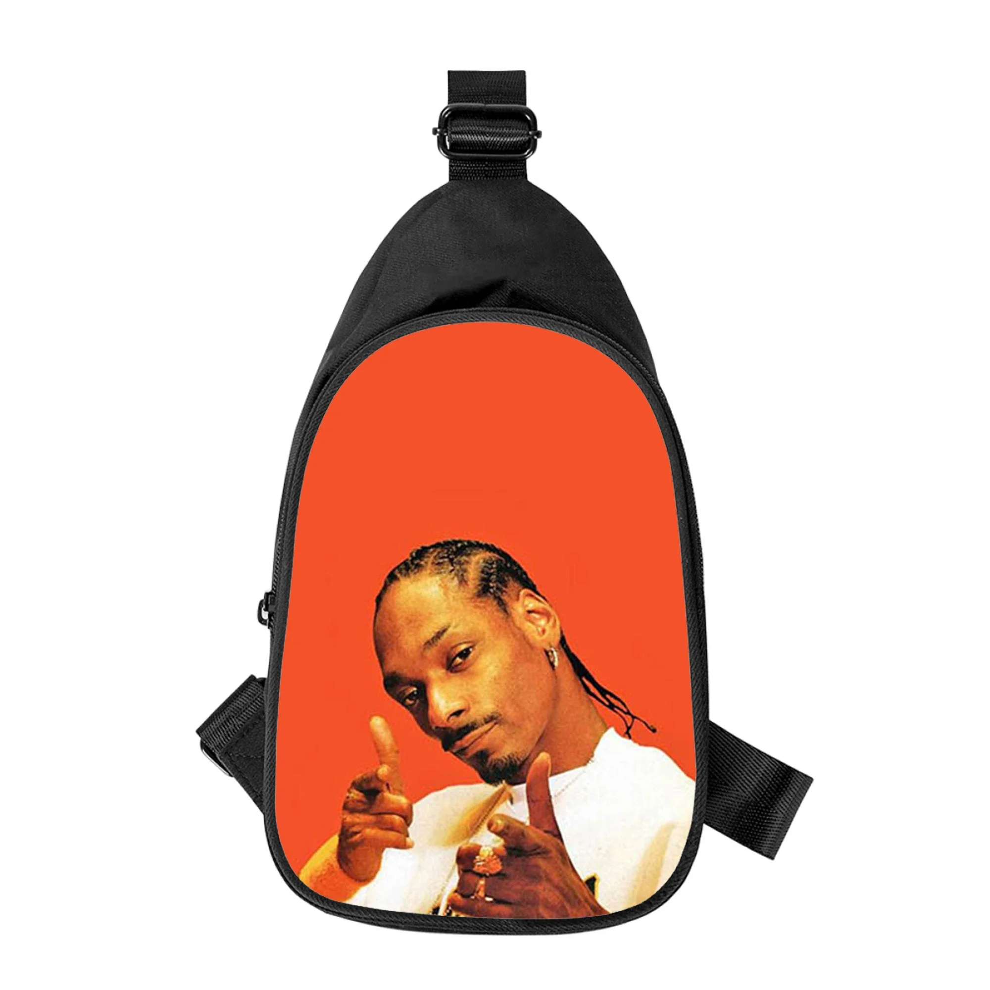 RAP Dogg Stampa 3D Borsa da petto incrociata da uomo nuova Diagonalmente Borsa a tracolla da donna Marsupio da scuola per marito