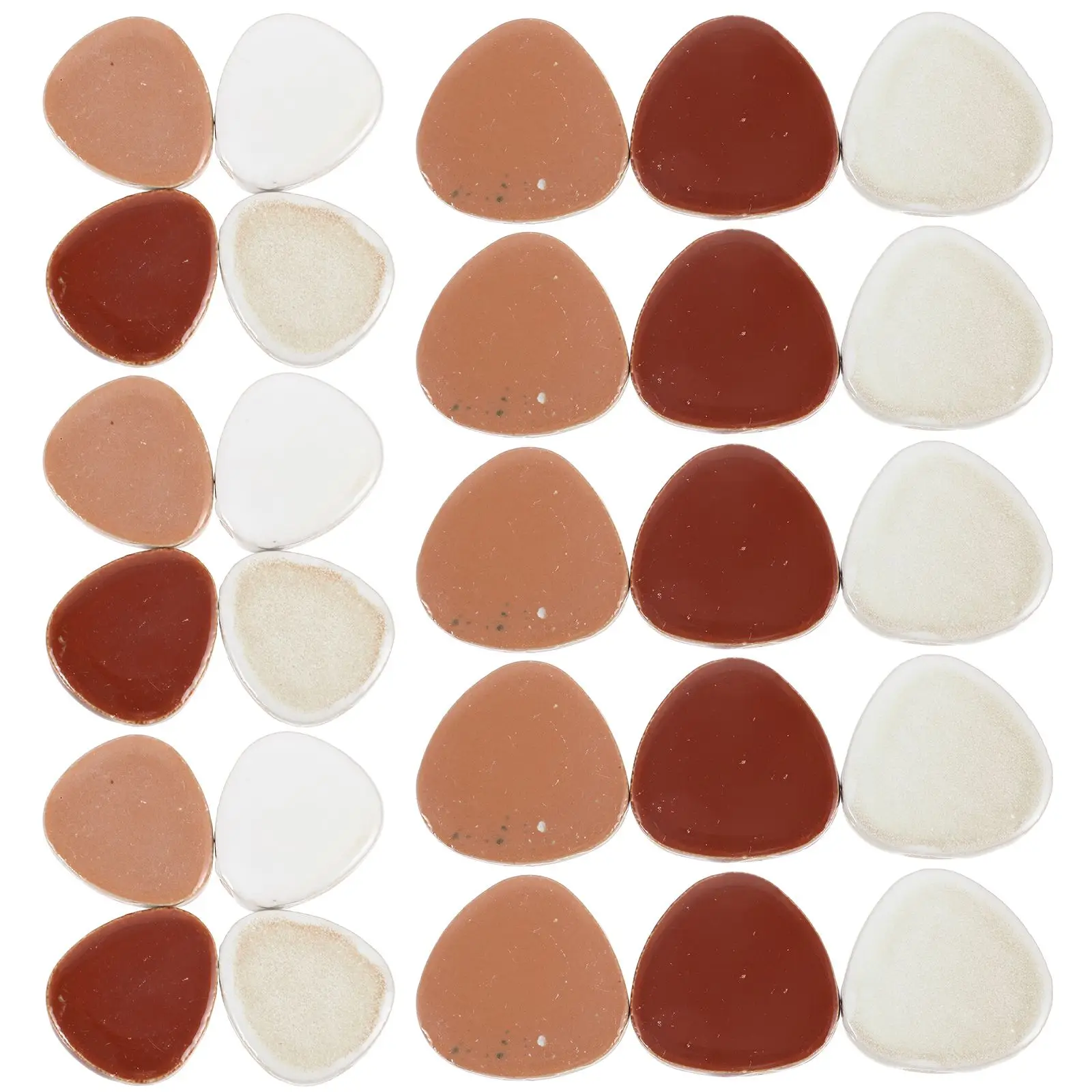 

Ceramic Tile Fragments Pebble Tiles DIY Mosaic Jewelry Art Supplies for Crafts Ceramics