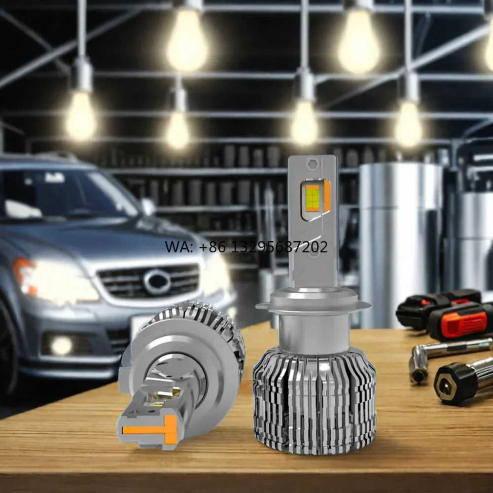 

High power super bright car accessories plug and play led headlight bulb car H65 65W 12000lm/set