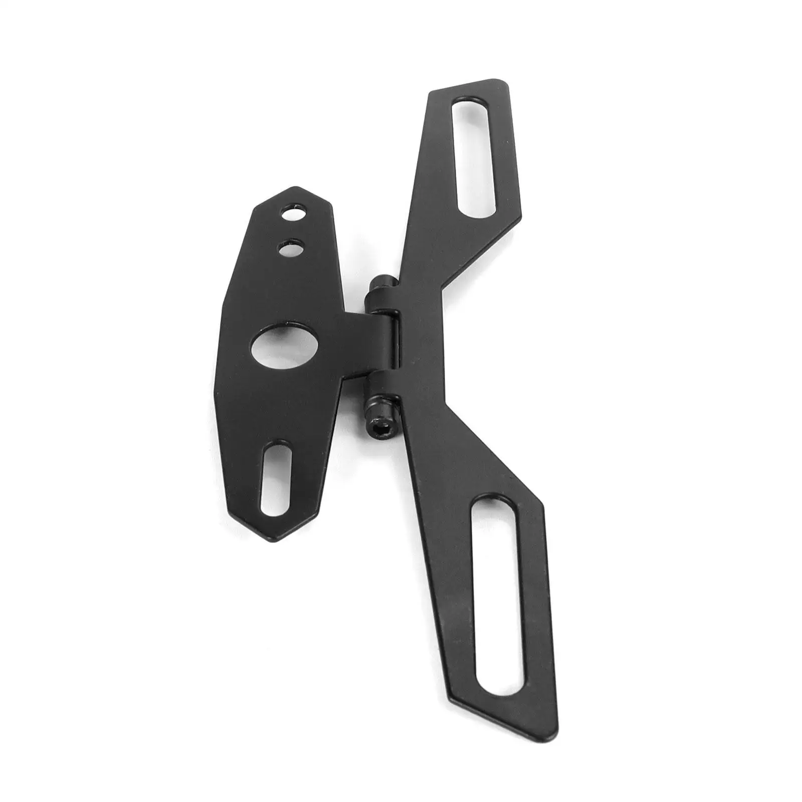 License Plate Bracket Adjustable Metal Holder Universal Mount Traffic Parts for Motorcycles Scooters Atvs