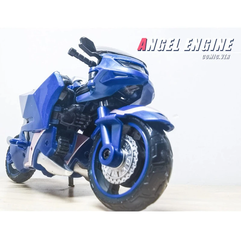 Angel Engine Transformable Apache Arcee Tfp Transformers Prime Japanese Version Motorcycle Boxed Model Toy Collectible Gift view 5