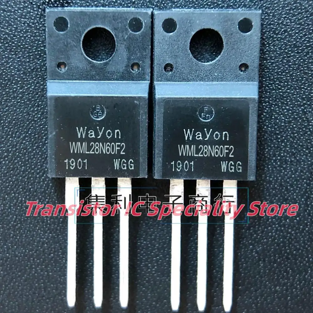 5PCS-10PCS  WML28N60F2  28A/600V MOS TO-220F Imported  Original  Best Quality