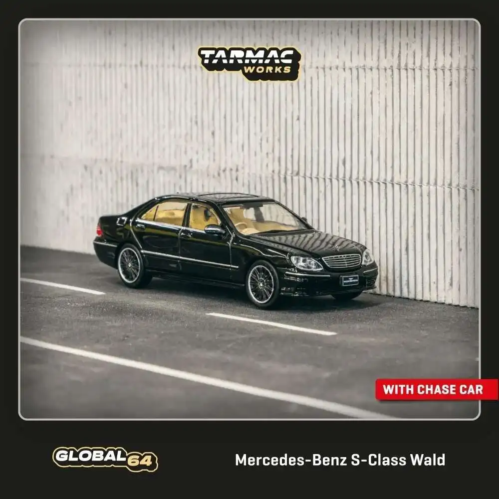 

PreSale TW 1:64 Mercedes Benz S Class Wald Black Diecast Car Model Collection Toys Tarmac Works