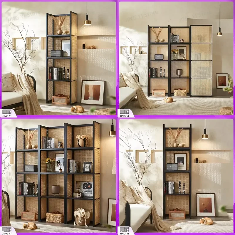 Luxury Living Room Display Cabinet Storage Console Table for Home Office Entryway Vitrine Showcase Shelving Unit Modern