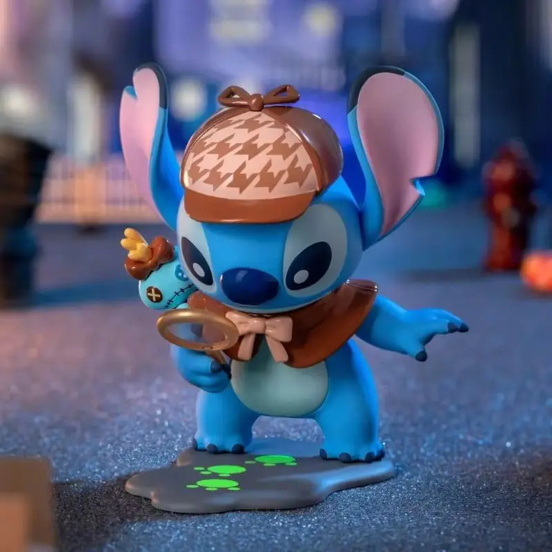 Stitch Brava City Adventure Boîte aveugle Mini figurine jouet à collectionner 2025 Pré-vente cadeau tendance avec accessoires mobiles pour les fans