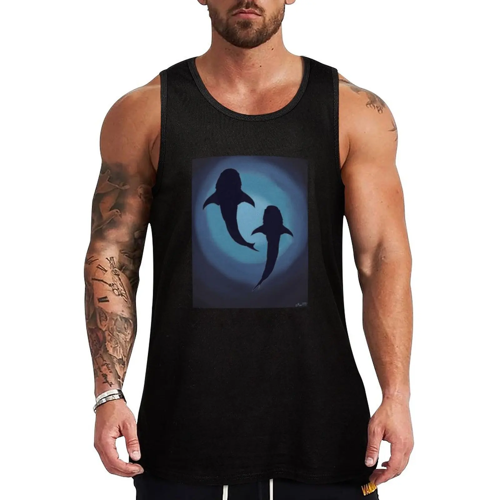 

Open Ocean Giants Tank Top Men's gym clothing bodybuilding for men muscle t-shirt