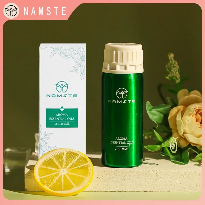 NAMASTE 100ML น้ํามันหอมระเหยพืชบริสุทธิ์น้ํามันหอมระเหยน้ํามันหอมระเหยกลิ่นหอมกลิ่นไฟฟ้ากลิ่น Air Freshener Aroma Diffuser