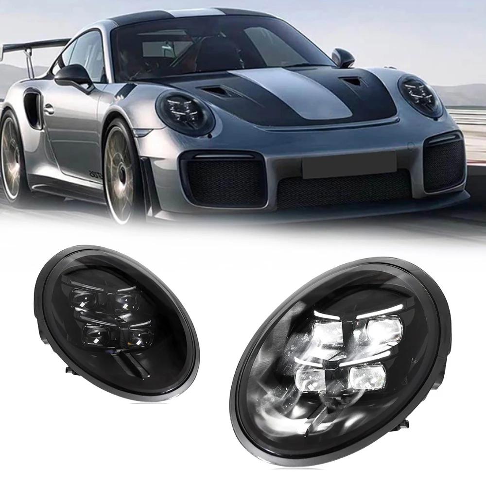 

Hot LED HeadLights for Porsche 911 13-18 new style full led DRL Car head lamp Assembly Signal Auto Accessories Modified Lamp