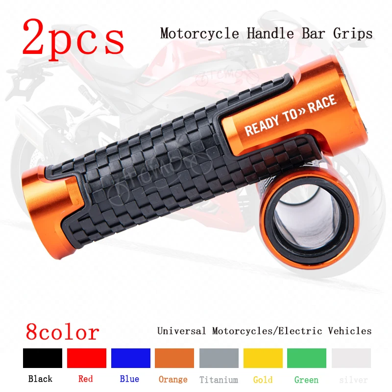

For KTM Ready to Race Duke 390 690 790 890 1190 Rc 1290 Adv Adventure Motorcycle Anti-Skid Handle Grip Handlebar Grips