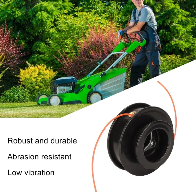 String Trimmer Head Robust Abrasion Resistant Practical Compact Trimmer Head Replacement M10x1.25