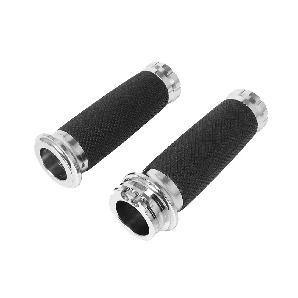 Grips Motorcycle Hand Grips Accessories 1 Pair Billet Aluminum High Quality For Motorcycle Parts Left And Right For Honda