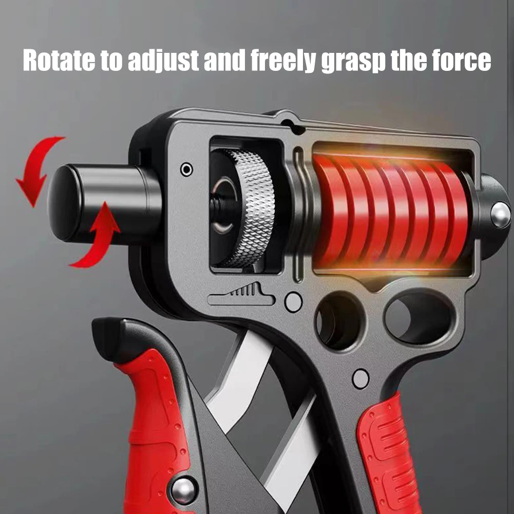 Gripper Strengthener Trainer Adjustable Finger Pinch Carpal Expander Muscle Building Injury Recovery for Rehabilitation Training