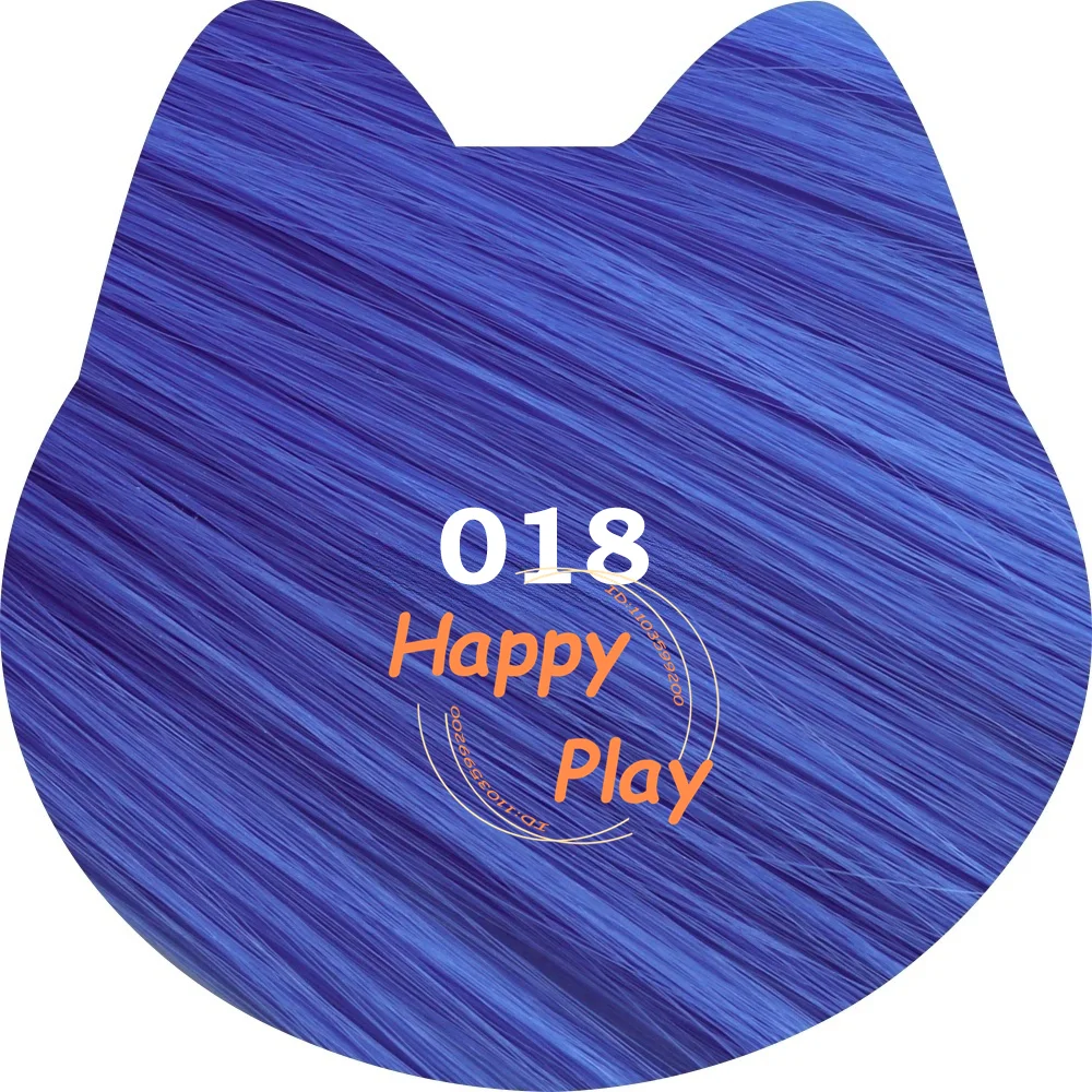Perruque de Cosplay synthétique avec frange, 500g + 40 pouces, 100cm, série bleue, Volume épais, perruque de base universelle, cheveux résistants à la chaleur