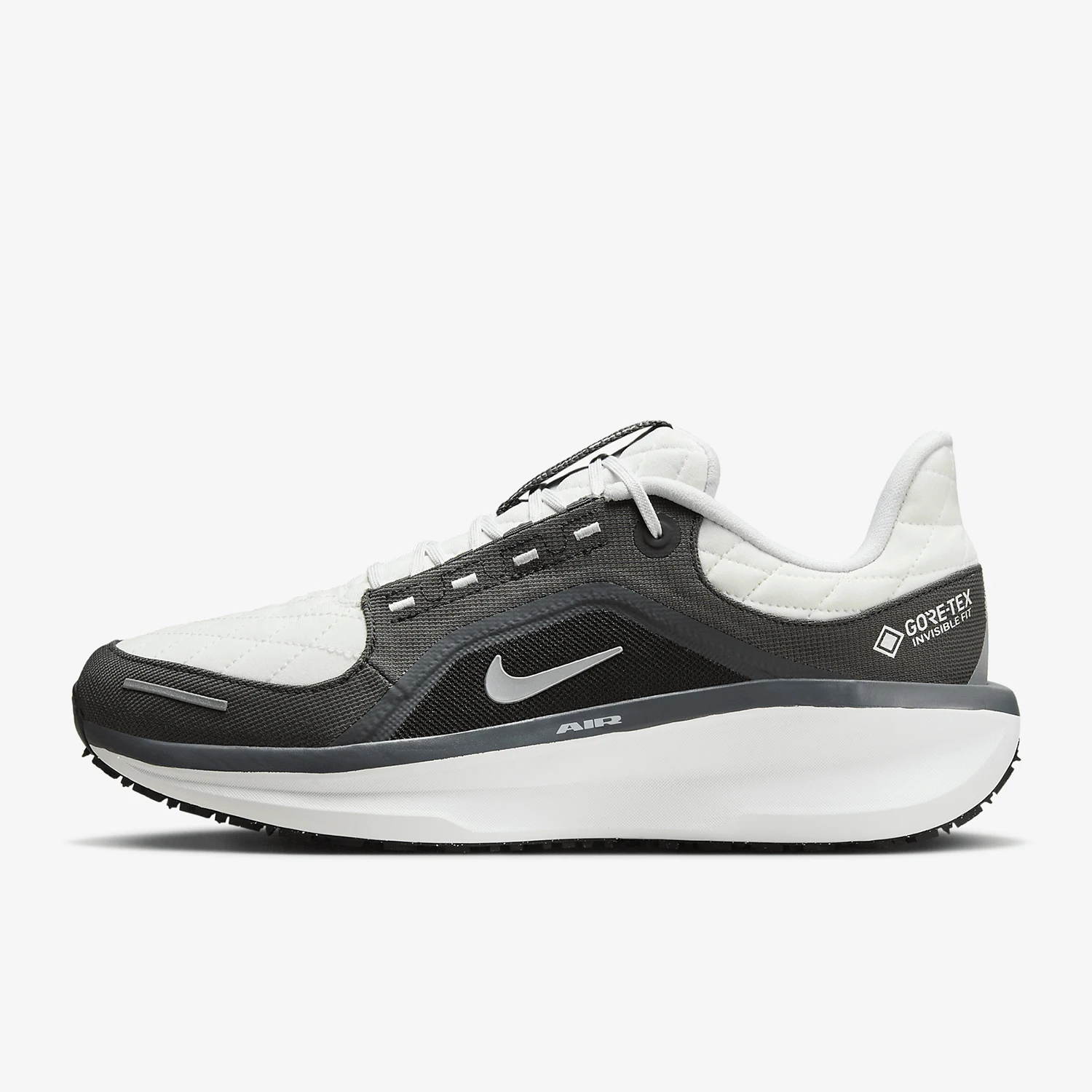 Nike Winflo 11 Gore-TEX zapatillas de correr bajas cómodas y versátiles para hombre zapatillas de deporte con cordones transpirables grises FQ1358-004