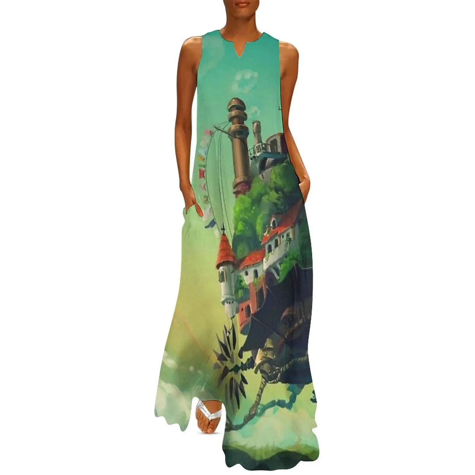 

Anime Movie Landscape Long Dress dresses for woman luxury evening dresses for women 2025 cocktail dresses