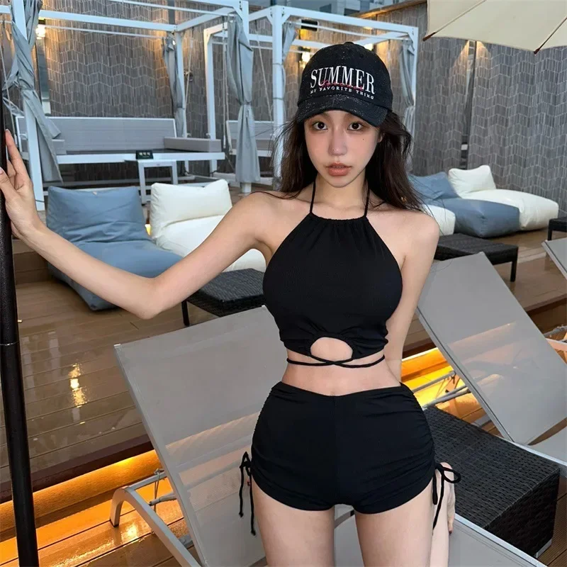 Sexy Bikini-Badeanzug für Damen, Thermo-Frühlings-Cover-Up, schlankmachende Badebekleidung, Pure Desire, Modetrend, grenzüberschreitender Puppenanzug