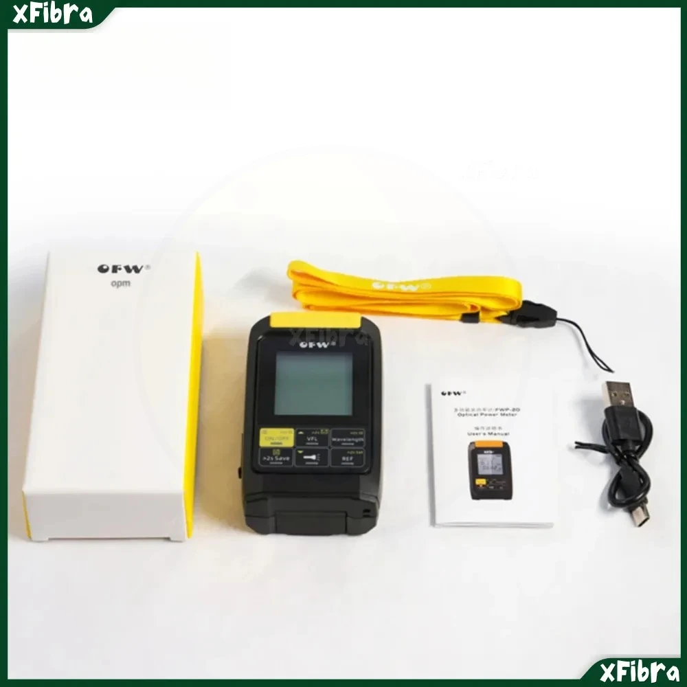 

Practical Fiber Maintenance Tool Optical Power Meter Red Light Fault Inspector