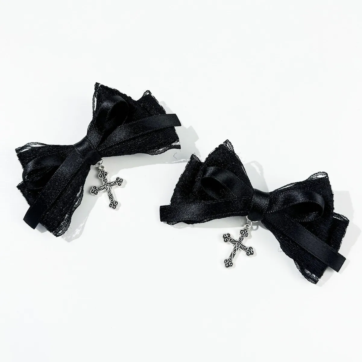 2pcs Ladies' Gothic Style Fashion Street Exquisite Hair Accessories Hair Clips Top Clips Versatile Dressing Hair Accessories image 6