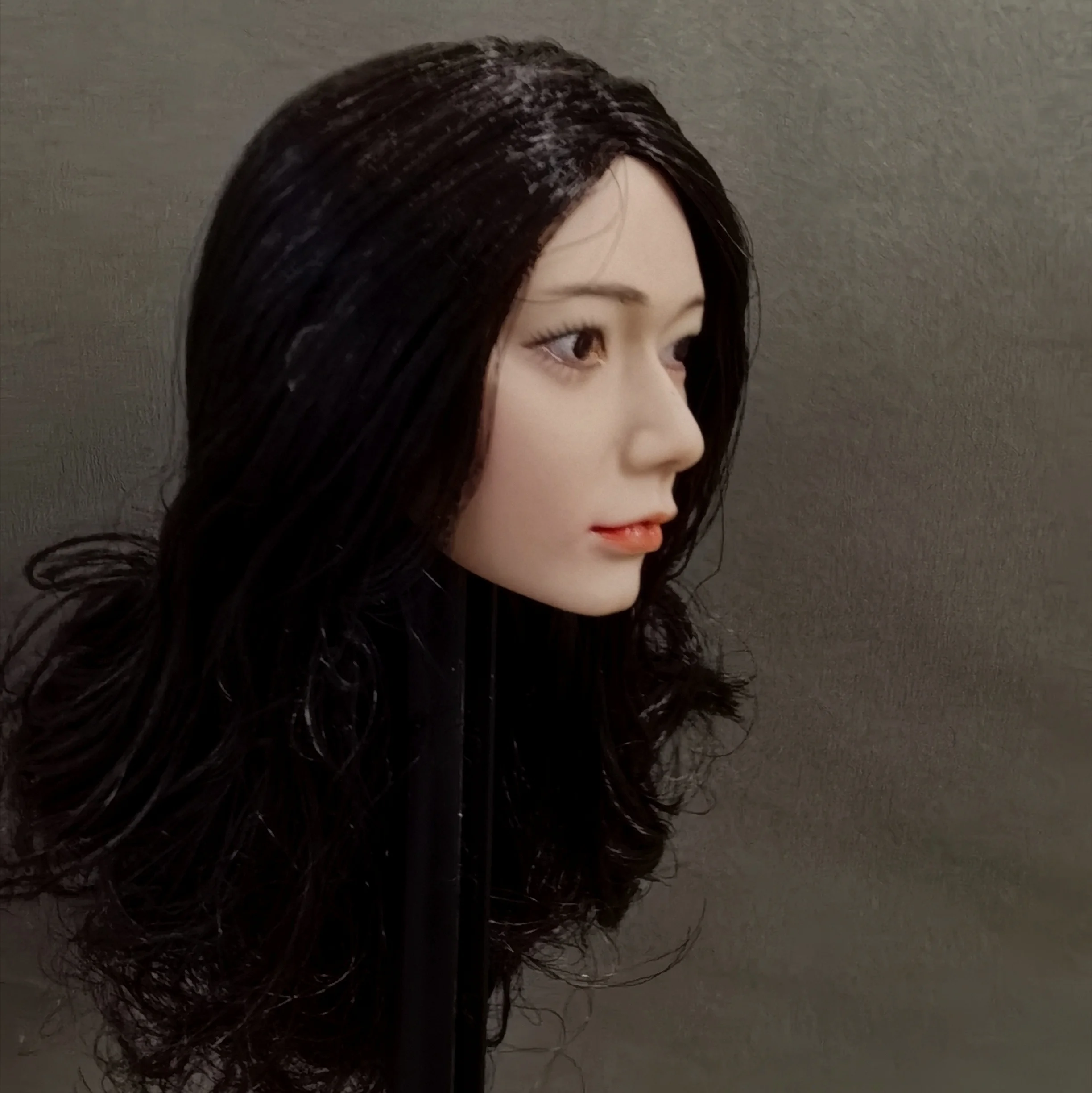 

1/6 Chongtian Xingli Asia Girl Head Резная модель подходит для 12-дюймовой фигурки