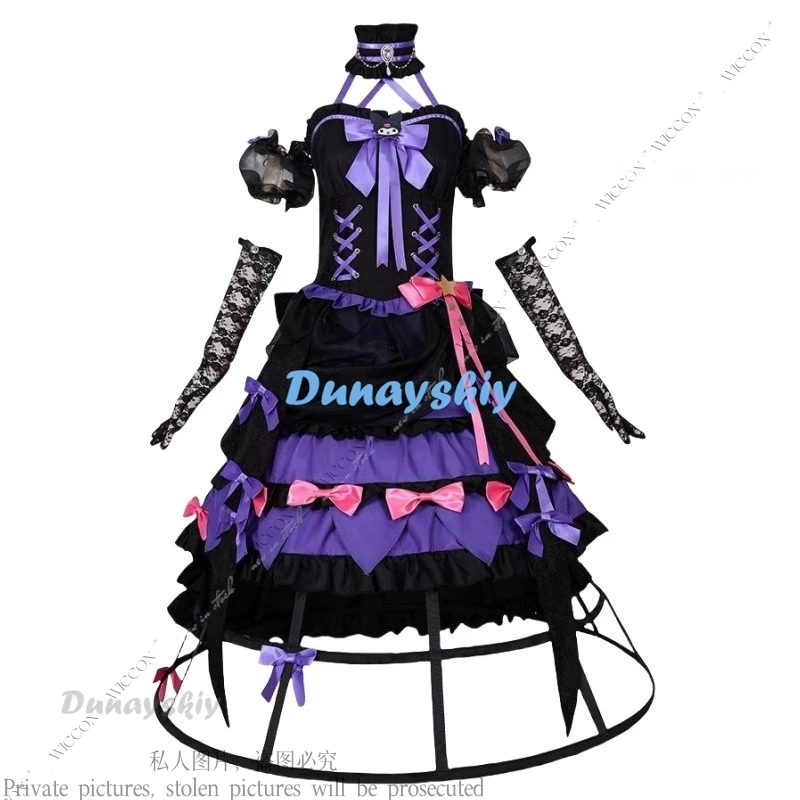 Bloody Queen Mary Game Identity V Cosplay Costume New Skin Gothic Lolita Dress Headwear Wig Halloween Party Carnival Outfits