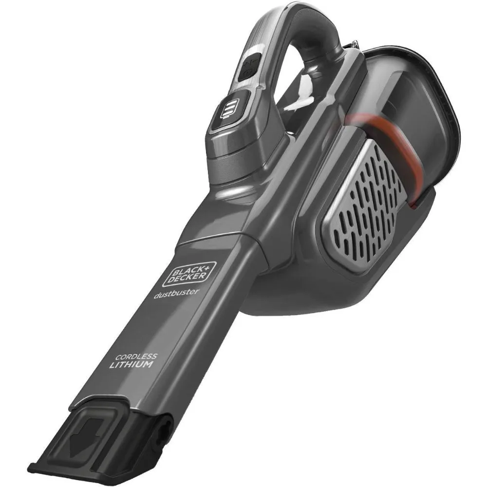 

BLACK+DECKER Dusbuster Handheld Vacuum, Cordless, Gray (HHVK415B01)