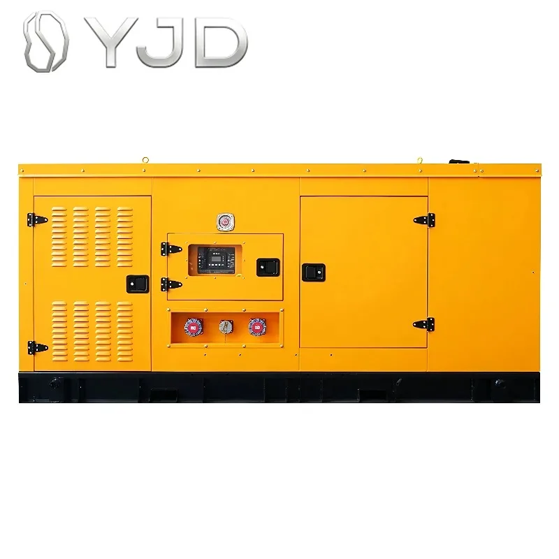 Equipped with Power Engine 100kw 125kva Silent diesel Generator Set 50hz/60hz