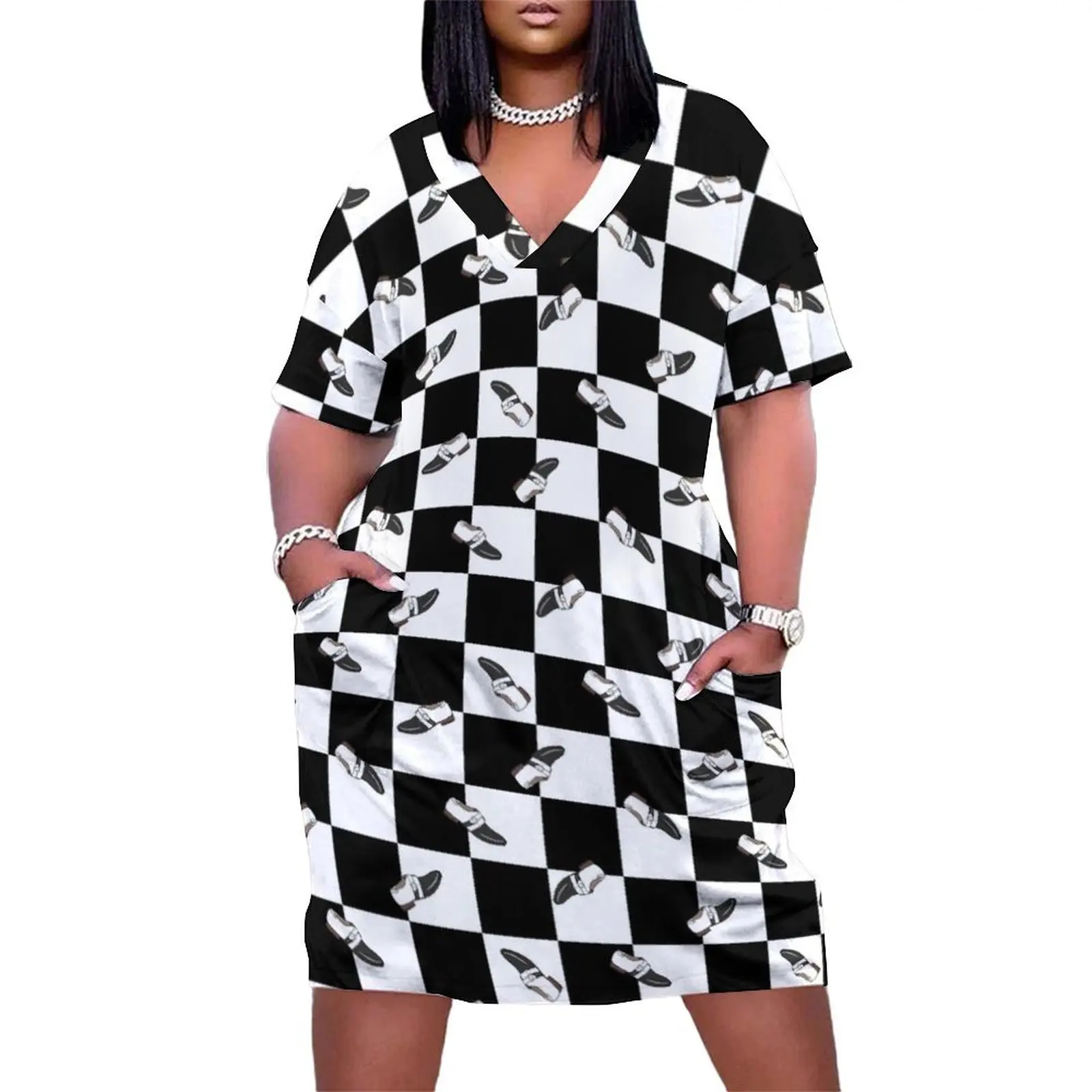 

Fluevog Johnston Shoe Loose Pocket Dress Women's evening dress party dresses women dress for woman