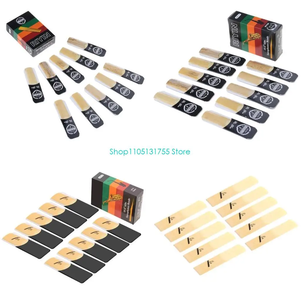 K0EF Alto bE Saxophone Reeds 2-1/2 for, & Alto Sax Pack of 10