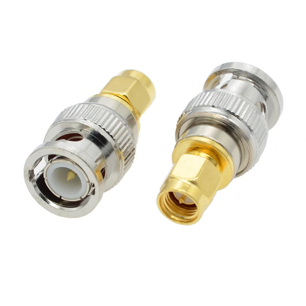 100pcs SMA Male/Female to Q9 BNC Male/Female RF Adapter for SDR Radio CCTV Ham UV Camera scanner Electronics 50 Ohm RFDOTOP