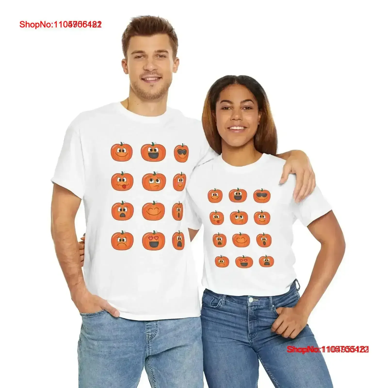 Halloween Pumpkins Emotions Kids Guys T Shirt vintage Washed Top For Everyday Wear Soft graphic Stretched Stylish homme Casual