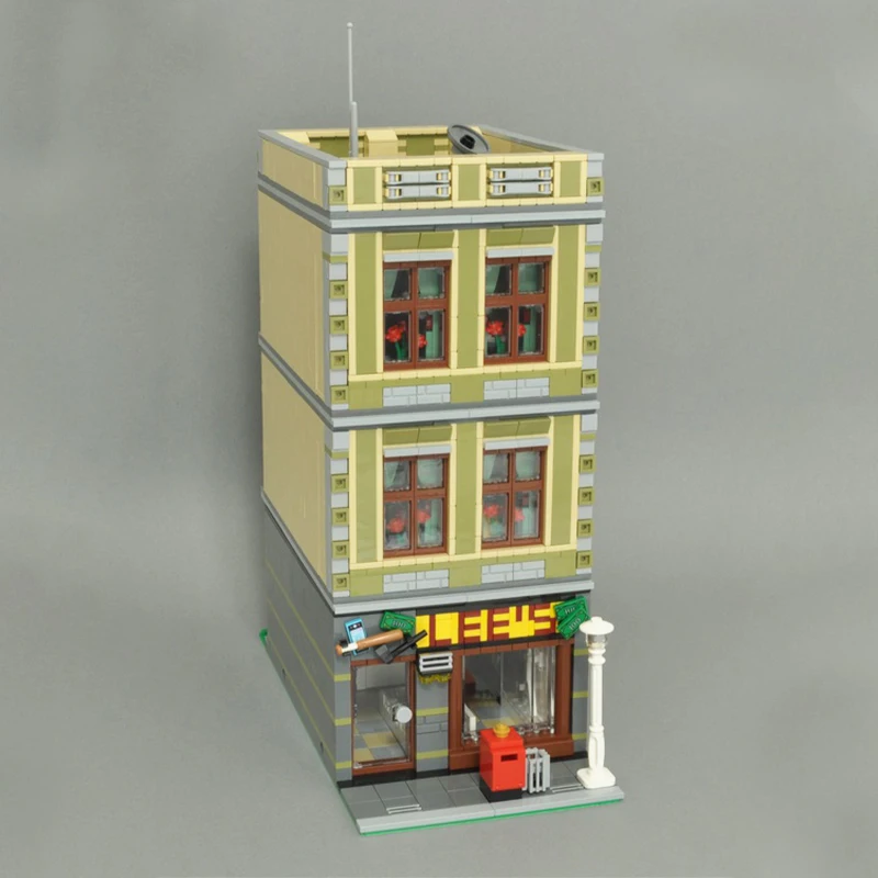 NEW 2706PCS City Hot Selling Street View Moc Modular Pawn Shop model DIY creative ideas Child Toy birthday Gift Christmas Blocks